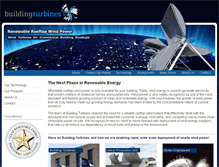 Tablet Screenshot of buildingturbines.com